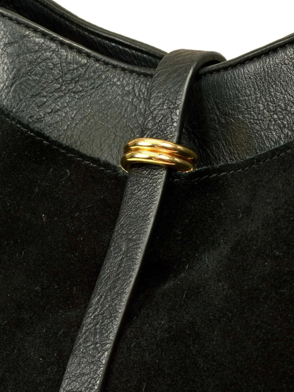 Moda Luxe Natasha Hobo Vegan Leather Black